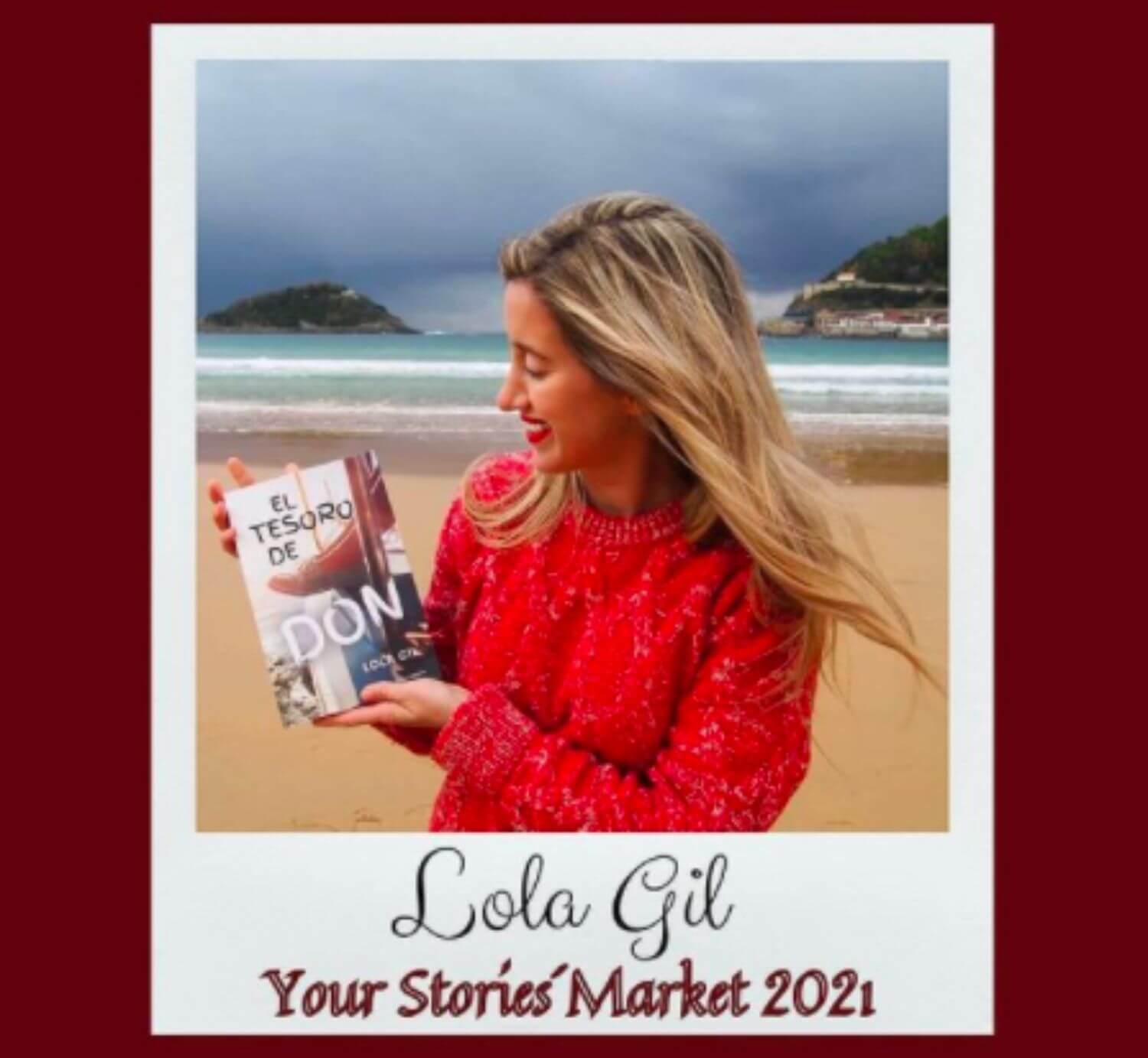 Lola Gil en Your stories market Barcelona