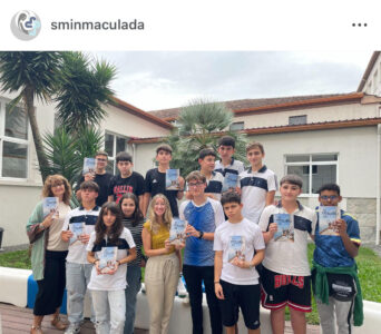 Encuentro literario Seminario Menor Ourense Lola Gil El tesoro de Don 2